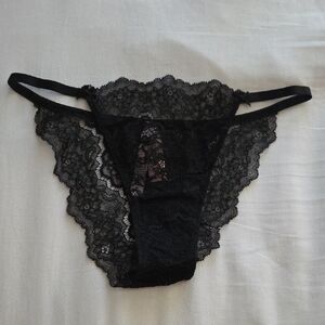 Victoria's Secret Dream Angels Lace String Bikini Panty - Matches Lace Bra Top
